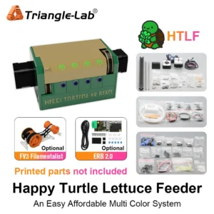 Trianglelab No Printed Parts HTLF Full Kit Happy Turtle Lettuce Feeder Small Box Turtle An Easy Affordable Multi Color System
