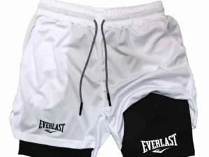 2026 Men's Sports Shorts Printed Sports Shorts, Double Layer, Quick Drying, Basketball, Fitness