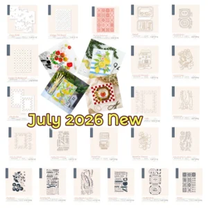 July 2026 New Citrus Fields Canned Cottage Tile Metal Cutting Dies Stamps Stencils DIY Scrapbook Geet Cards Handmade Photo Album