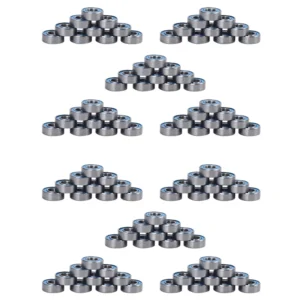 100Pcs MR115 2RS Ball Bearings 5X11x4mm For Traxxas Slash Rustler Stampede Wheel