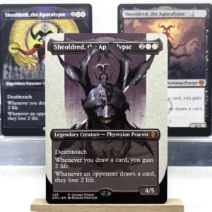 DMU CLB HOLO5-Ⅰ01 Tcg cards proxy magical Sheoldred, the Apocalypse Ancient Copper Dragon Jeska's Will Battle Angels gather