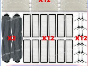 Fit For ( Dreame Mova S10 / Trouver S10 / Mova S10 Plus / Trouver S10 Plus ) Parts Main Roller Side Brush Hepa Filter Mop Cloth