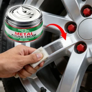 [Metal Polish & Restoration]: Heavy-Duty, Lemon-Scented Shine for Car/Motorcycle/Kitchen/Bath
