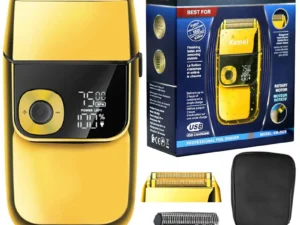 Kemei 2028 Barber Professional Beard Hair Shaver For Men Electric Shaver Rechargeable Electric Razor Balds Head Shaving Machine