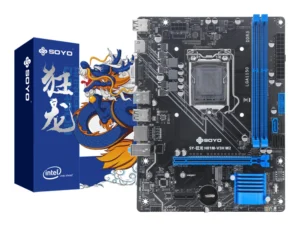 SOYO H81M Gaming Motherboard Dual Channel DDR3 M.2 NVME PCIEx16 HDMI VGA Interface LGA 1150 Supports Intel Core 4th Gen CPU