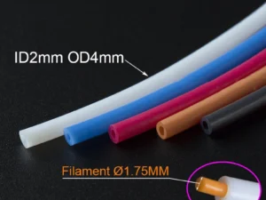 TWO TREES 1M 2M 4M 5M 10M PTFE Tube Teflonto Pipe Bowden Extruder 1.75mm ID 2mm OD4mm Filament Pipe for Ender 3 3D Printer Part