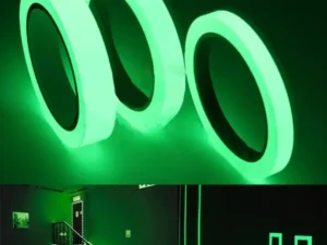 Glow Double Sided Tape Waterproof Adhesive Fluorescent Extras Strong Double-sided Adhesive Tape Fluorescence Dark Stairs Warn