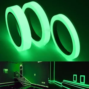 Glow Double Sided Tape Waterproof Adhesive Fluorescent Extras Strong Double-sided Adhesive Tape Fluorescence Dark Stairs Warn