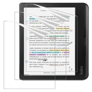 3 Pack Matte Screen Protector For Kobo Libra Colour 7 Inches 2024/Kobo Libra 2 E-Reader 7" 2021 PET Anti-Glare Screen Film