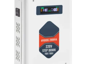 SucceBuy Step Down/Up Voltage Converter 2000VA/3000VA 220V to 110V / 110V to 220V Power Transformer & Outlets USB Output Display