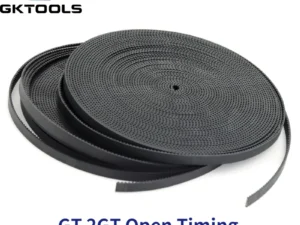 GKTOOLS 2MGT 2M 2GT Open Synchronous Timing belt width 6/9/10/15mm Rubber Samll Backlash GT2 2GT-6/2GT-9/2GT-15 3D printer