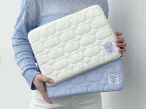 New Cloud Laptop Sleeve Ipad Bag Cotton Large Capacity Storage Embroidery 11/13/14 /15 15.6 16 Inch Notebook Pouch