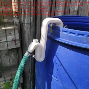 Self Priming Siphon Hose No-Drill Overflow Pipe Effortless Auto Drain And Fill Rainwater Transfer & Overflow Pipe Tools