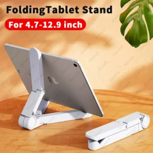 Desktops Stand For Tablet 4.7 to 12.9 inch , Adjustable Folding Bracket Tablet Holder For iPad Xiaomi Samsung Mobile Phone Suppo