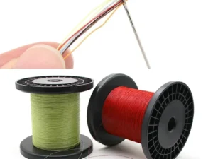 10M/100M UL10064 FEP Wire 40/36/34/32/30/28/26AWG PTFE Plastic Ultra Fine Micro Litz Wires Solder High Conductivity Copper Cable