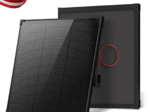 Aeternasol 400 Watt Solar Panel N-Type 18Bb Monocrystalline Panels of 400W Each Solar Charger for Portable Camping Power Station Charger for Power Supply Laptop Solar 25% High Efficiency Module Rv Marine Boat Caravan Off Grid Rechargeable