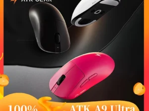 ATK A9 Ultra Wireless Gaming Mouse A9/A9 SE/A9 Plus/A9 Pro Tri-Mode 8K 53g Lightweight E-sports Gaming Mouse PC Custom Accessory