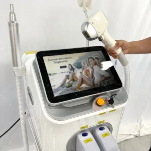 5000W FAC 2-in-1 Professional 4-Pole 808 Diode Permanent Painless Hair Removal Picosecond Tattoo Removal Machine