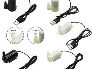 Ultra-quiet DC 5V USB Brushless Motor Mini Submersible Pump Hydroponic Fish Tank Circulating Water Process Fountain Waterfall