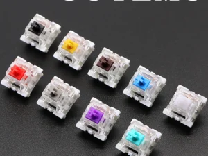 Outemu Switch for Keyboard 3Pin Linear Tactile Clicky Silent Switches for Mechanical Keyboards Gray White Red Blue Gaming Switch
