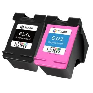 63XL Replacement For HP63 HP 63 XL Ink Cartridge Compatible Deskjet 1110 1111 1112 2130 2131 2132  2133 2134 2136 Printer