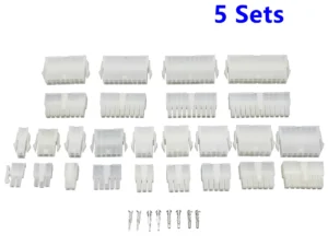 5 Sets 5557/5559 2/3/4/5/6/7/8/9/10/11/12/14/16/18/20/24Pin 4.2mm Pitch Terminal/Housing/Pin Header Wire Connector Adaptor