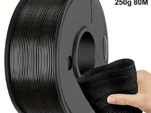 TPU 3D Printer Flexible Filament 250g (0.55lbs) 1.75mm Length 80M, Black, white