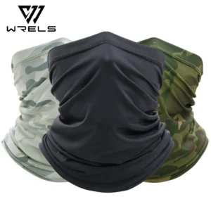 Summer Tactical Bandana Camo Breathable Cycling Hunting Face Mask Running Hiking Skiing Sports Neck Gaiter Scarf Bicycle Men