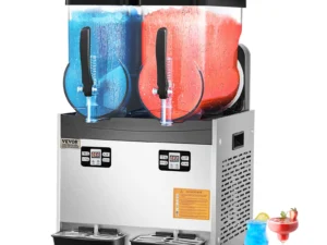 SucceBuy 3-36L Commercial Slushy Machine 1-3 Tanks Stainless Steel Margarita Smoothie Frozen Drink Maker for Home Restaurants
