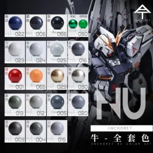 ANCHORET AT MG Model Oil Based Paint Painting Complete Set Of Sample Gunpla Plastic APS 30ml