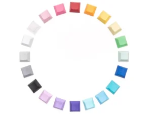 New 1U 1X Low DSA Profile PBT Blank Keycap Mechanical Keyboard No Print Pure dsa Custom DIY Macaroon Magnetic Mx Switch Key Caps