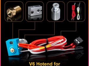 Trianglelab V6 Hotend Pre-Assembled Unit for PRUSA I3 MK3 MK3S MK2/2.5 V6 Heatsink Nozzle 3D Printer