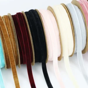 (10 Meters/roll) 10mm Velvet Ribbon Christmas Lace Ribbons Wholesale Gift Wrapping Decoration Handmade Holiday Party Decoration