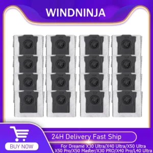 Dust Bag for Dreame X30 Ultra/X40 Ultra/X50 Ultra/X50 Pro/X50 Master/X30 PRO/X40 Pro/L40 Ultra/L10s Pro Ultra Vacuum Accessories