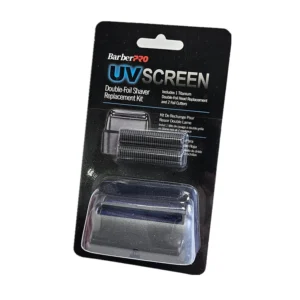 Replacement Foil and Cutter Head Kit For Babyliss PRO UV Double Foil Electric Shavers FXLFS2 - for use with UV Foil Shavers ONLY