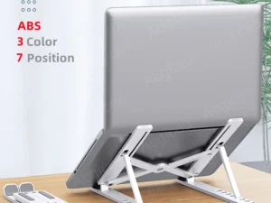 7 Levels Laptop Stand Portable Foldable ABS Tablet Computer for Macbook Apple Air Pro Lenovo Bracket Universal Pad PC Holder