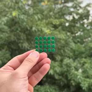Meow Gaming Gear MGG Ultraglide Small Round Dot PTFE Mouse Skates DIY Mice Glide Feet Silence Version Diameter 6.6mm