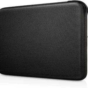 13 14 15.6 inch Laptop Sleeve Bag Shockproof Computer Bag Waterproof EVA Protective Carrying Case Black with Straps