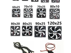 40MM 50MM 60MM 70MM 80MM 90MM 120MM Cooling Fan Brushless Motor Case Fan Quiet Fan With USB Cable
