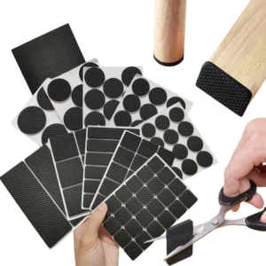 Rubber Pads For Chair Leg Furniture Anti Slip Mat Bumper Damper Self Adhesive Table Feet Protector Floor Protector Pads Hardware