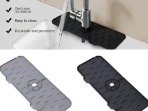 Silicone Mat Gourmet Faucet Kitchen Accessory Home Appliance Sponge Rack Kitchens Accessories Kitchen Sink Splash Guard for You