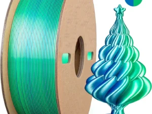Multicolor 3D Printer Filament,Dual/Tri/Twist/Magic Color 1.75mm PLA Shiny Printing Filament,250g(0.55lbs) Fit FDM 3D Printer