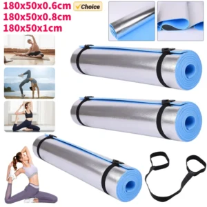 6/8/10MM Thick Yoga Mat Anti-skid Sports Fitness Mat EVA Comfort Foam Yoga Matt for Exercise Yoga and Pilates Gymnastics Mat