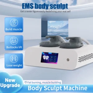 15Tesla Body Sculpting Machine Myoslim Sculpt Weight Loss Massager 6500W RFElectromagnetic Fat Slimming Stimulation Device