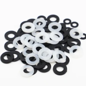 50/100 X M2 M2.5 M3 M4 M5 M6 M8 M10 M12 White Black Plastic Nylon Flat Washer Plane Spacer Insulation Gasket Ring For Screw Bolt