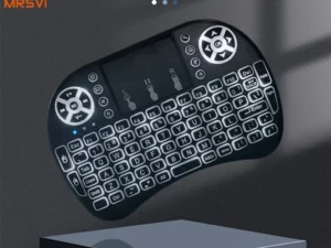 I8 Mini Wireless Keyboard 7 Color Backlit Russian French Spanish Portuguese Arabic 2.4G Air Mouse Remote for Android TV Box PC