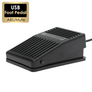 USB Foot Switch Keyboard Pedal for HID PC Computer USB Action Switch Control Pre-Program Key Functions Mouse PC Game QJY99