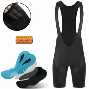 New Pro Team Cycling Bib Shorts Summer Breathable Quick Dry Mountain Road Biking Men Professional Sponge Pad Bicycle Clothes