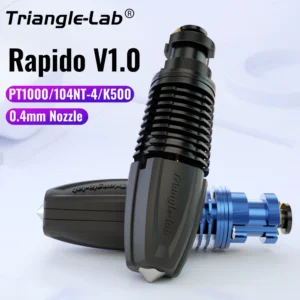 C Trianglelab Fast Hotend 115W Rapido Hotend 3D Printer Printing Flow 75mm³/s for DDB Extruder Ender3 V2 CR10 V3 DDE VORON KIT