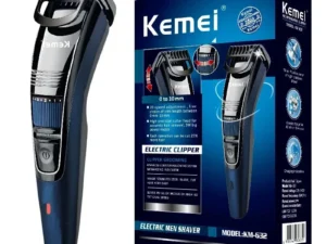 Kemei 632 0.5-10mm Adjustable Beard Hair Trimmer for Men Rechargeable Mustache Stubble Hair Clipper Face Hair Cutting Machine